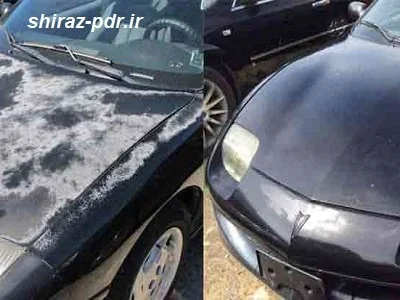 رفع آفتاب سوختگی ماشین